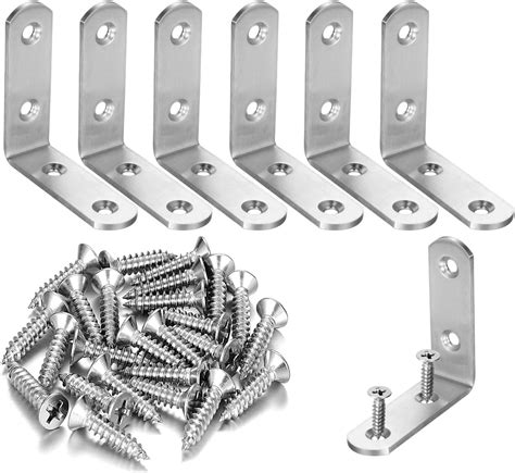 metal l brackets lowes|90 degree stainless steel brackets.